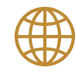 Global export reach icon