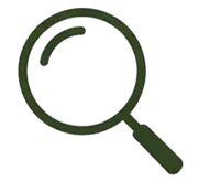 Transparent business process icon