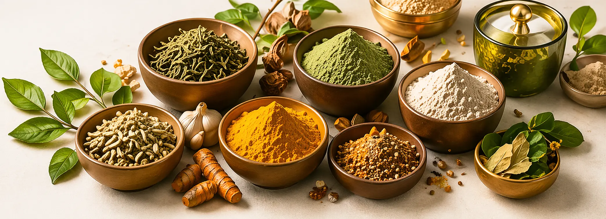Premium export-ready herbal ingredients